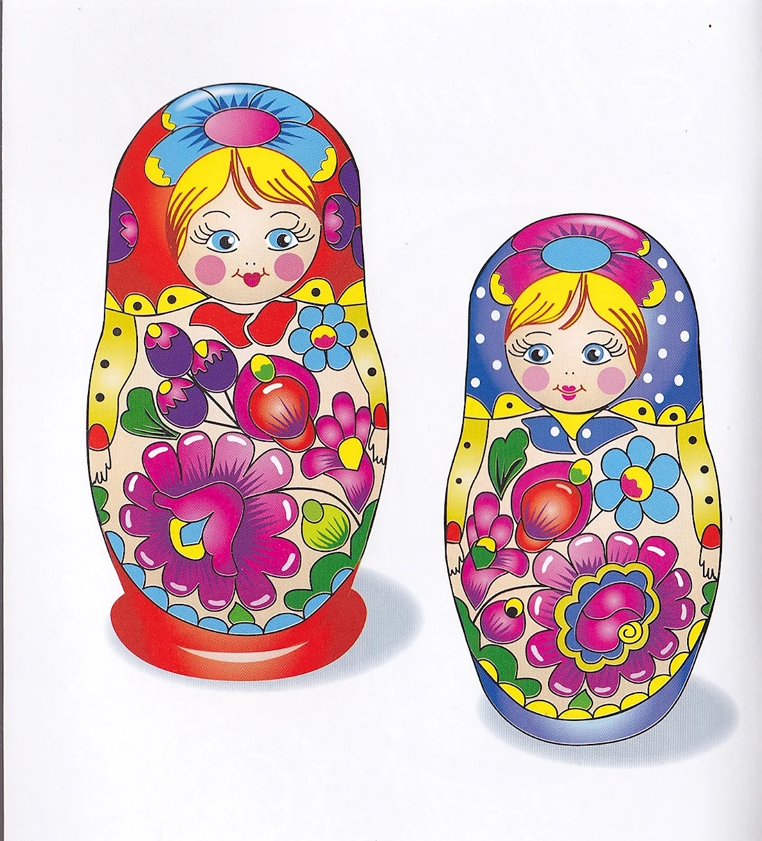 Матрешка рисунок