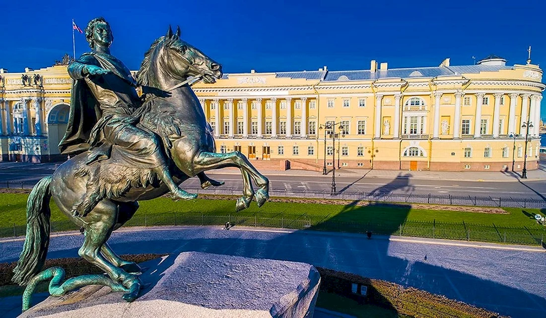 Медный всадник в Санкт-Петербурге
