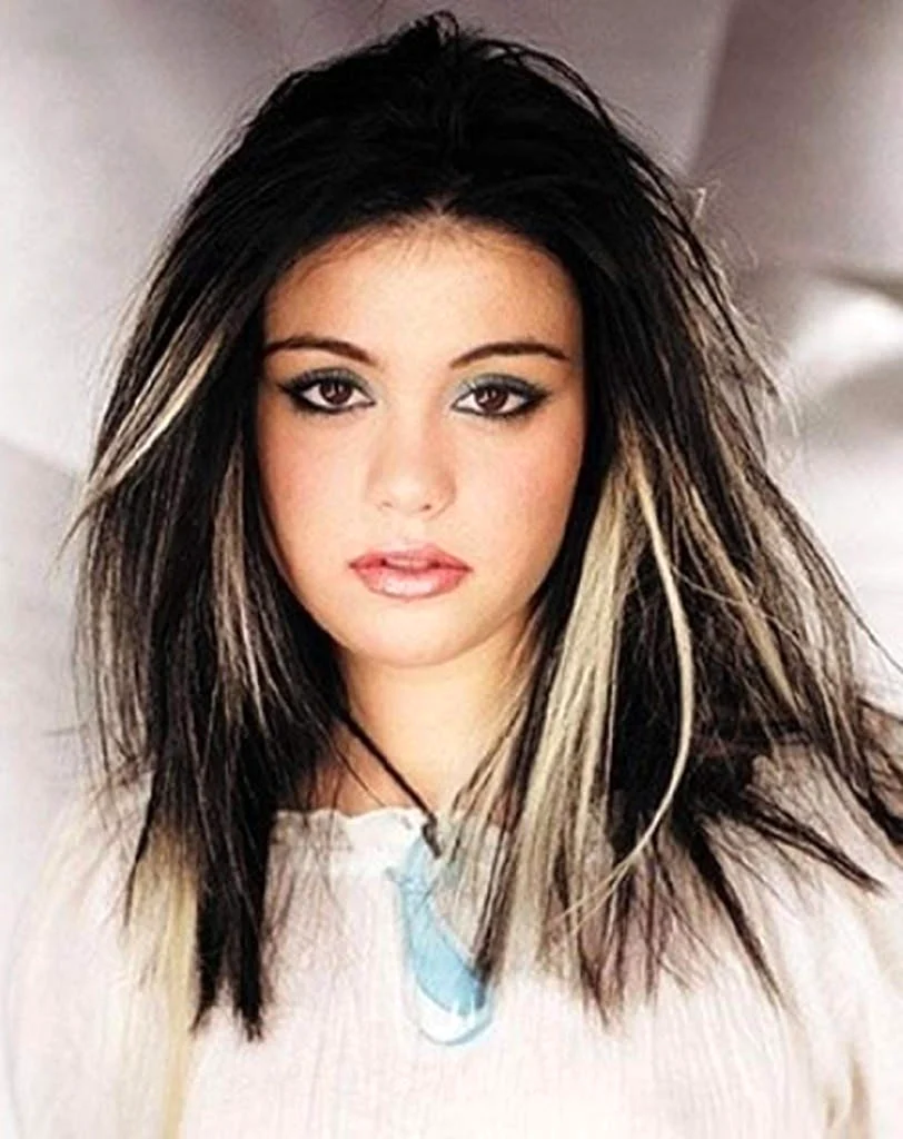 Мелирование на черные волосы