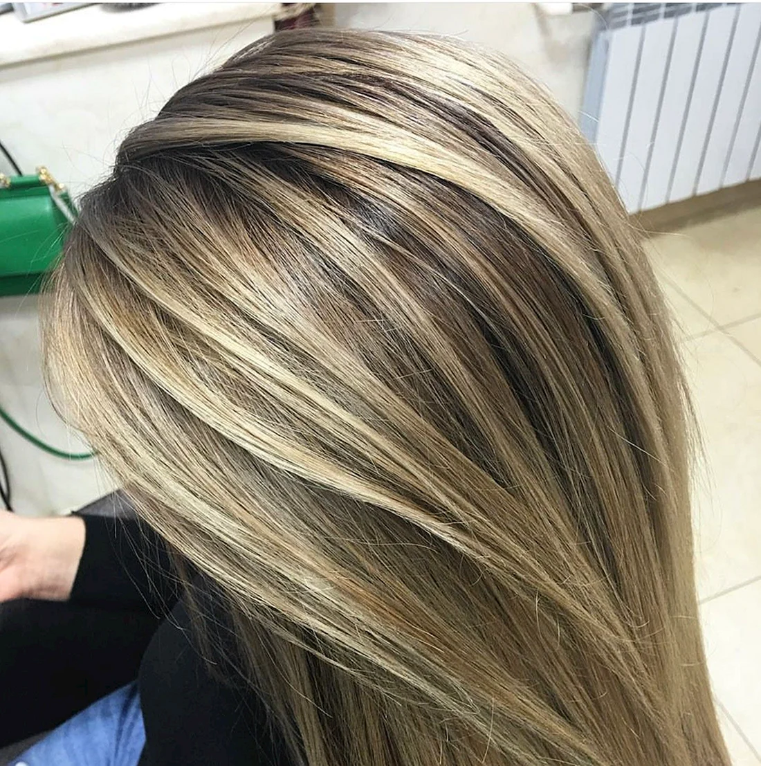 Мелирование с тонированием