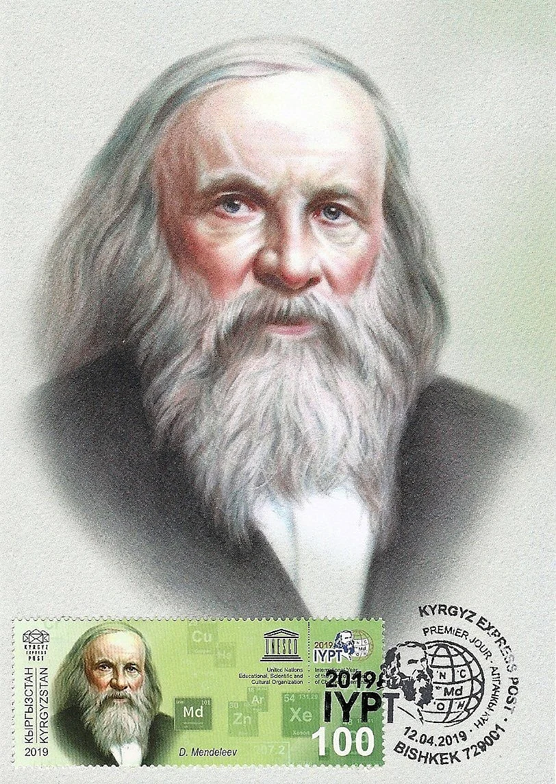 Менделеев Дмитрий Иванович портрет