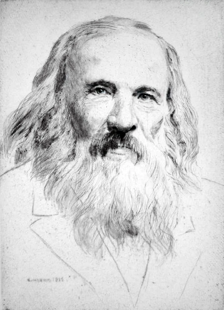 Менделеев Дмитрий Иванович портрет