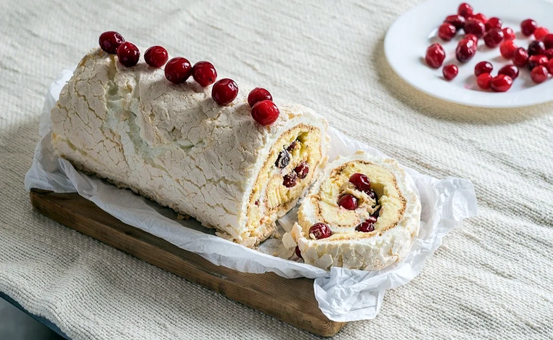 Меренговый рулет Павлова