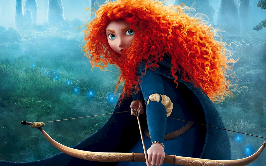 Merida :: Brave (Храбрая сердцем) :: красивые картинки :: art барышня :: под катом еще