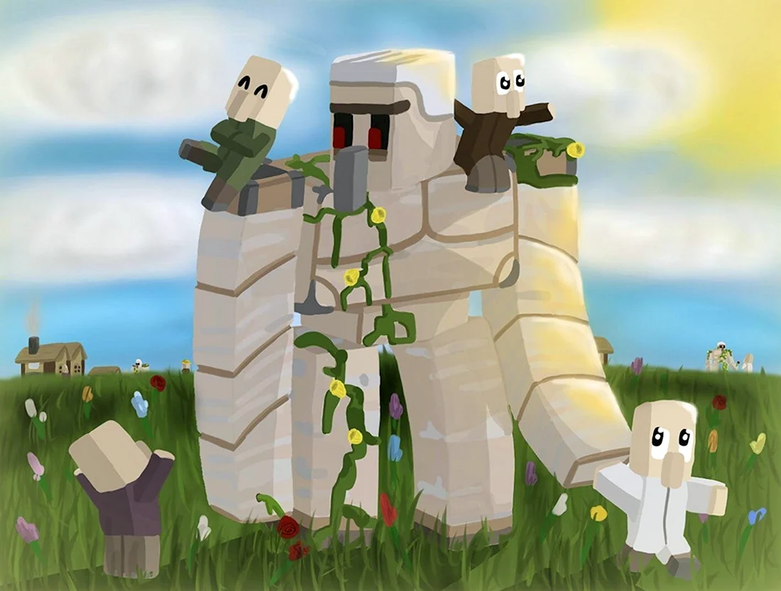 Minecraft Железный голем