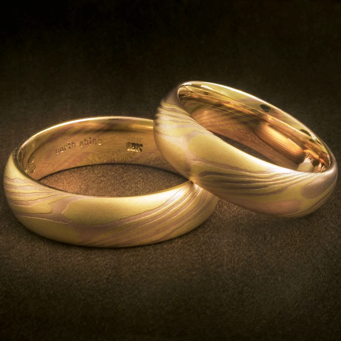 Mokume gane Ring