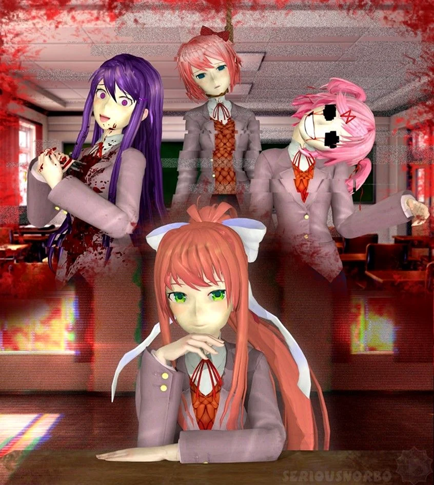 Doki Doki Literature Club (26 фото)