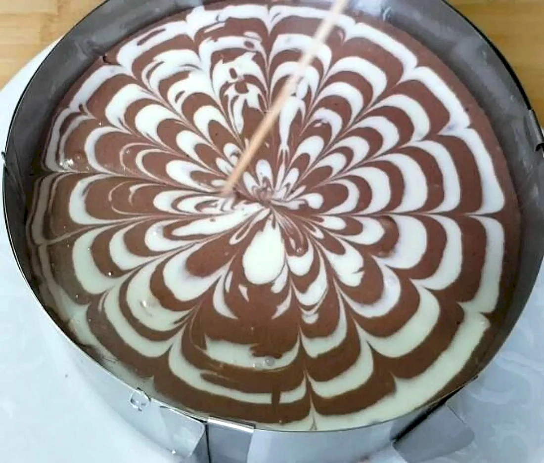 Муссовый торт Зебра