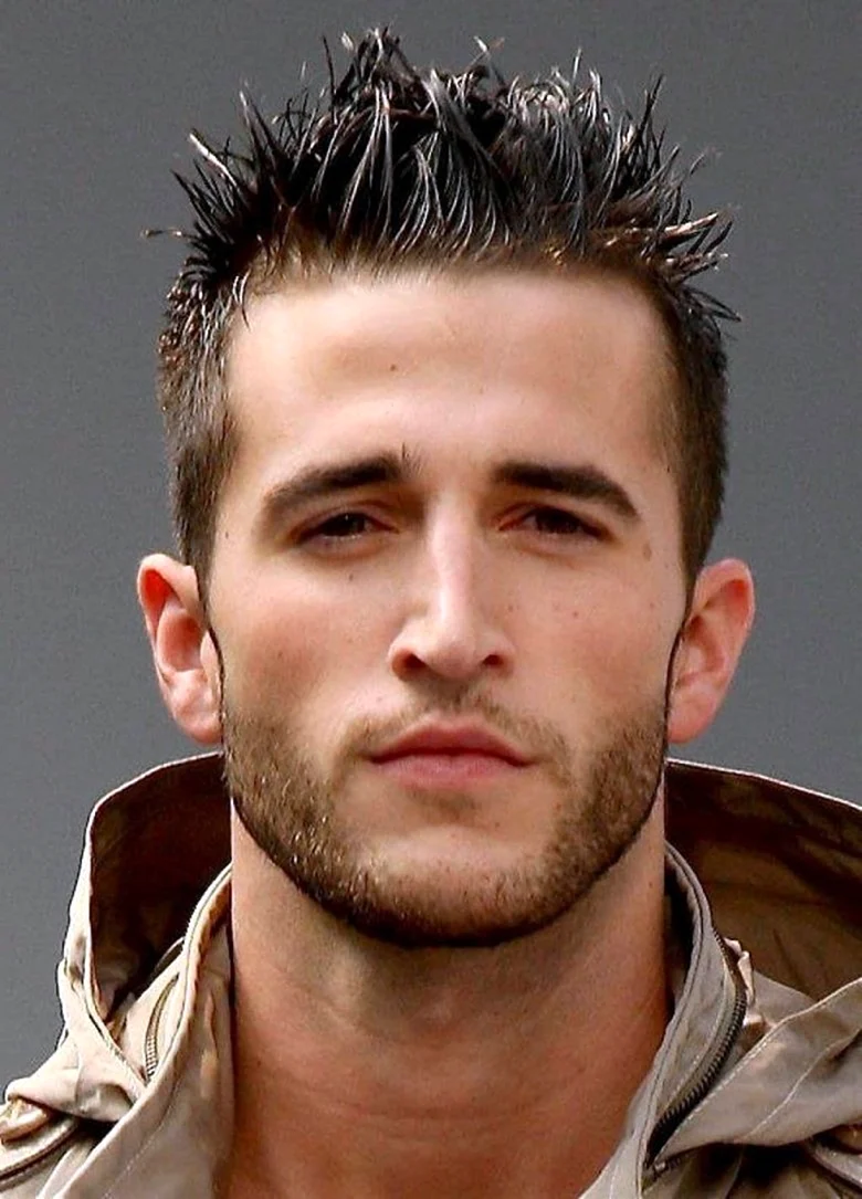 Мужская стрижка Spiky hair