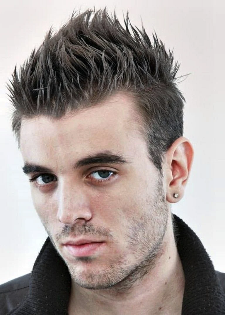 Мужская стрижка Spiky hair