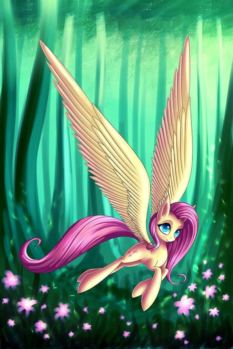 My little Pony Флаттершай Аликорн