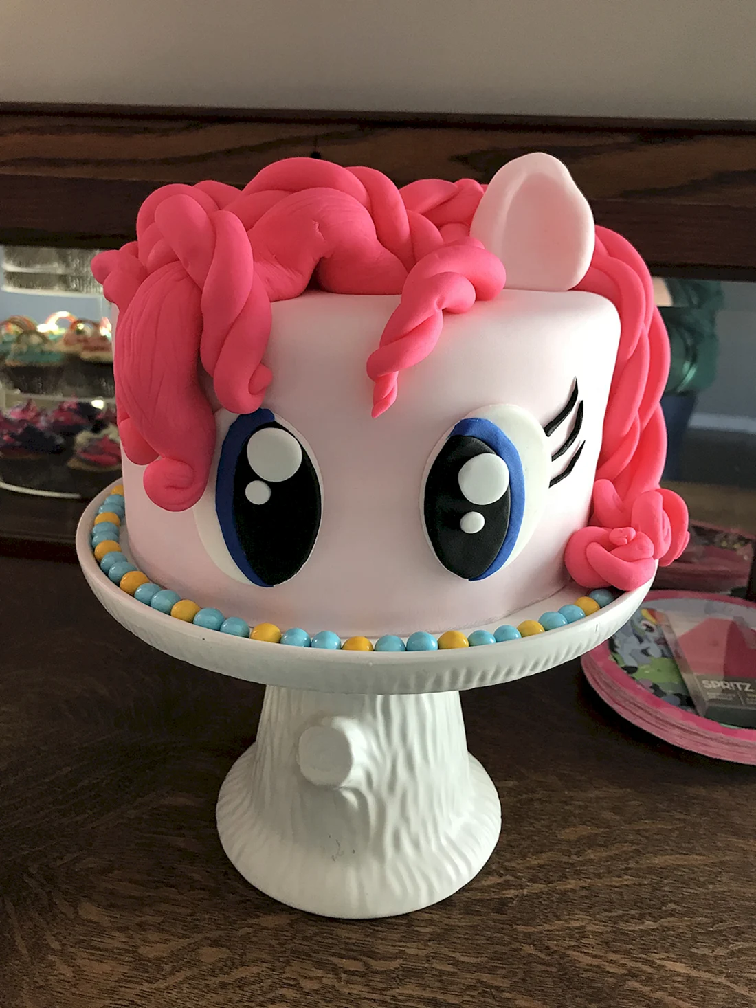 My little Pony Пинки Пай торт