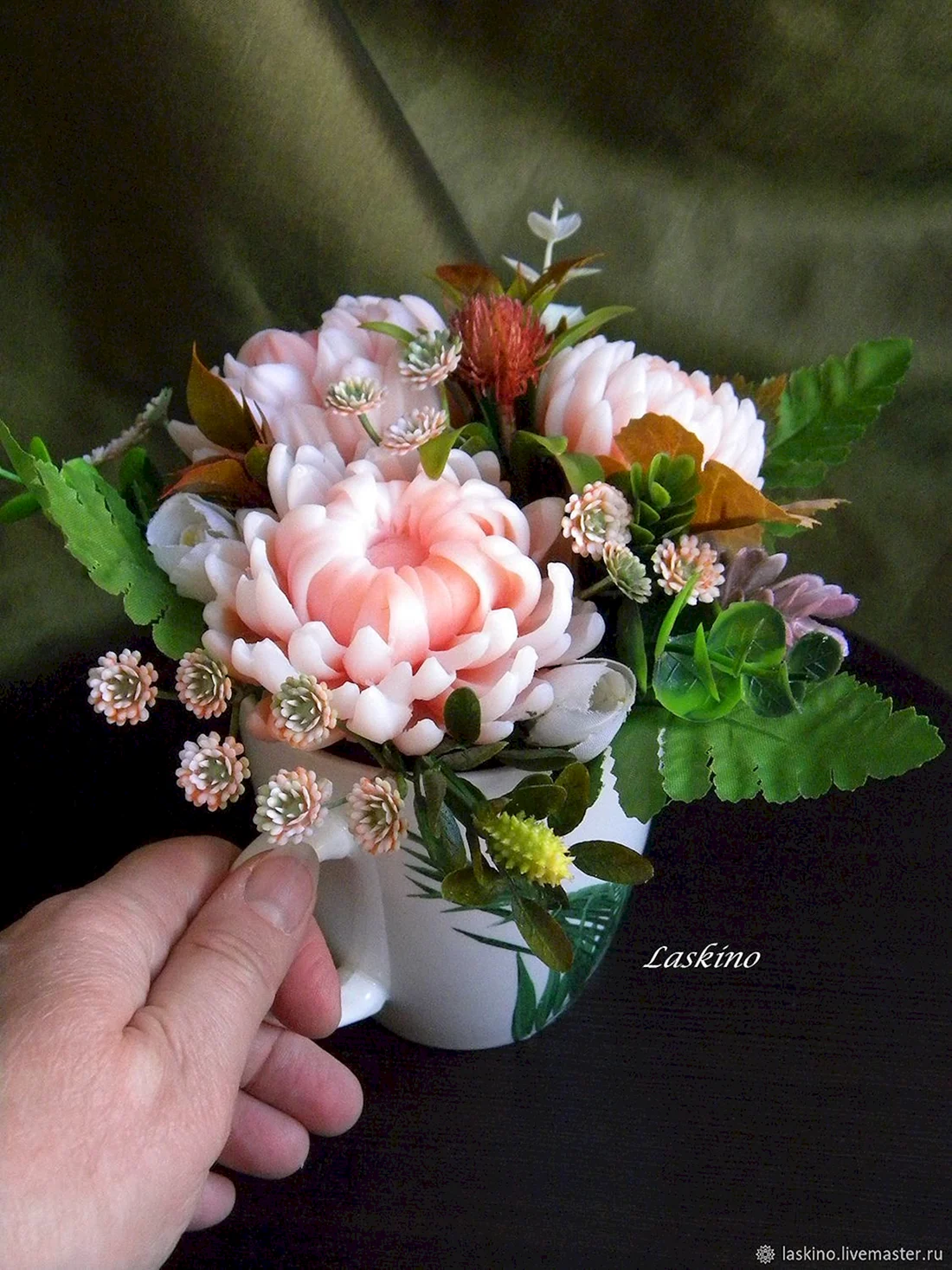 Мыльные хризантемы