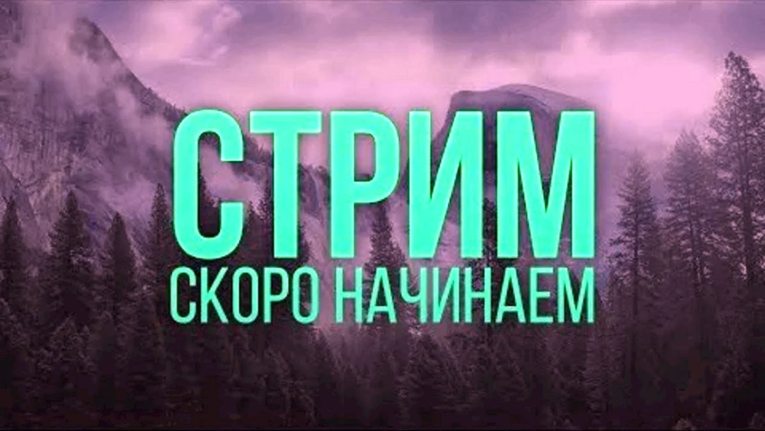 Начало стрима
