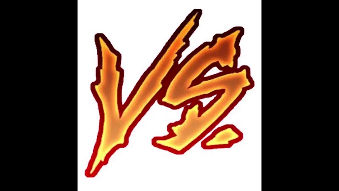 Надпись vs