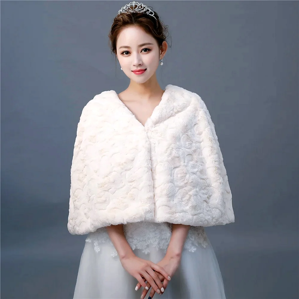 Накидка пончо Свадебная