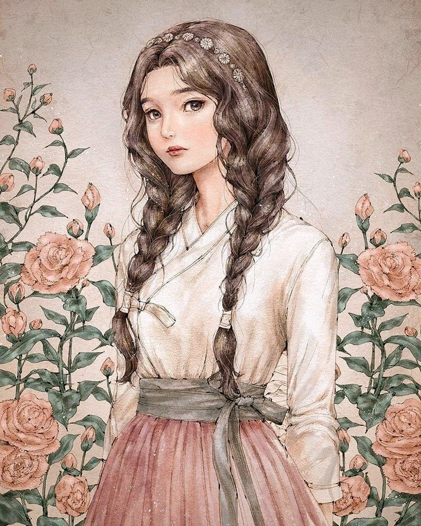 Нарисовать девушку