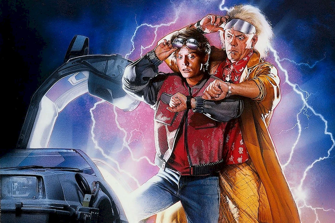 Назад в будущее back to the Future 1985