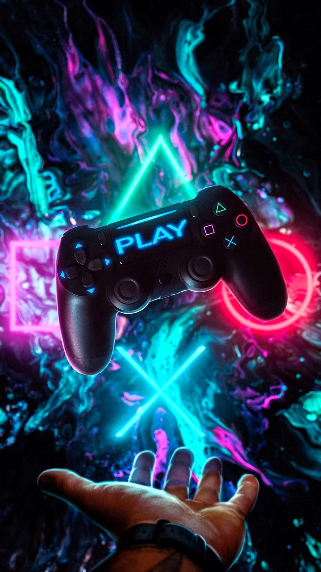 Неон PLAYSTATION 4r