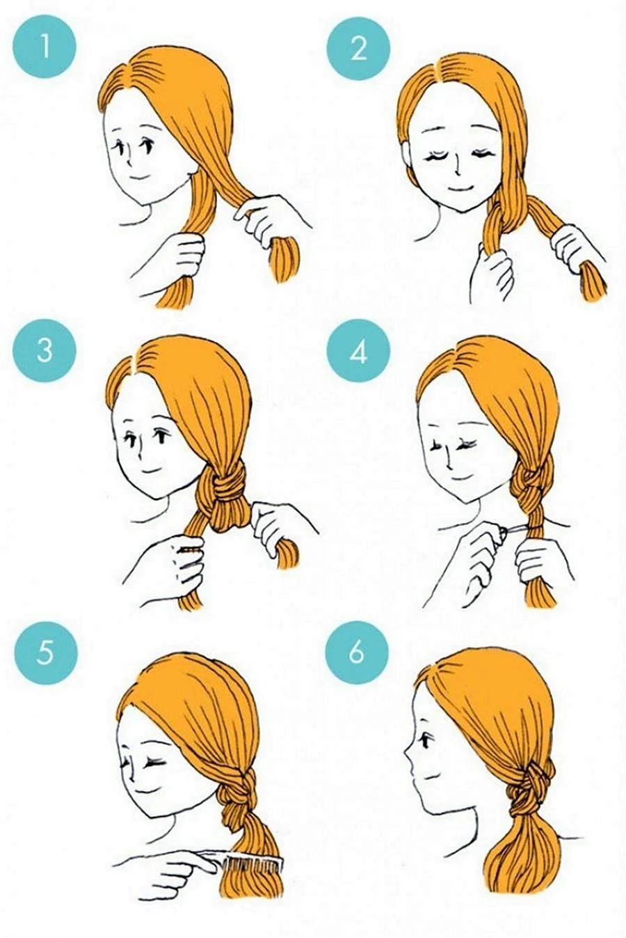 Несложные прически
