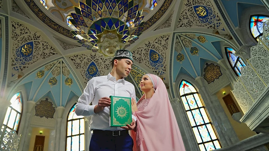 Никах в мечети кул Шариф