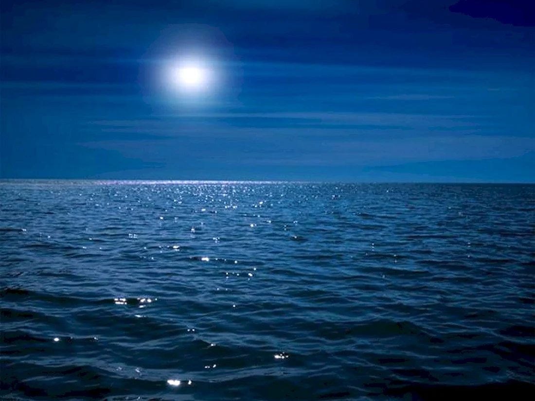 Ночное море