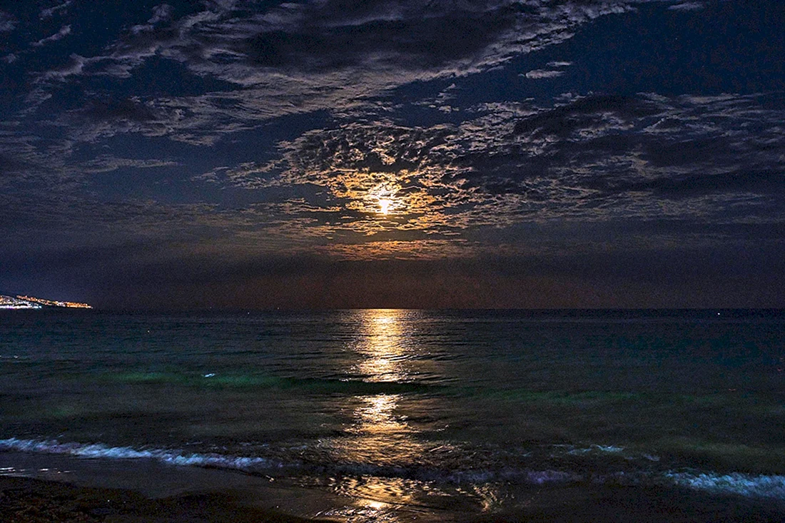 Ночное море