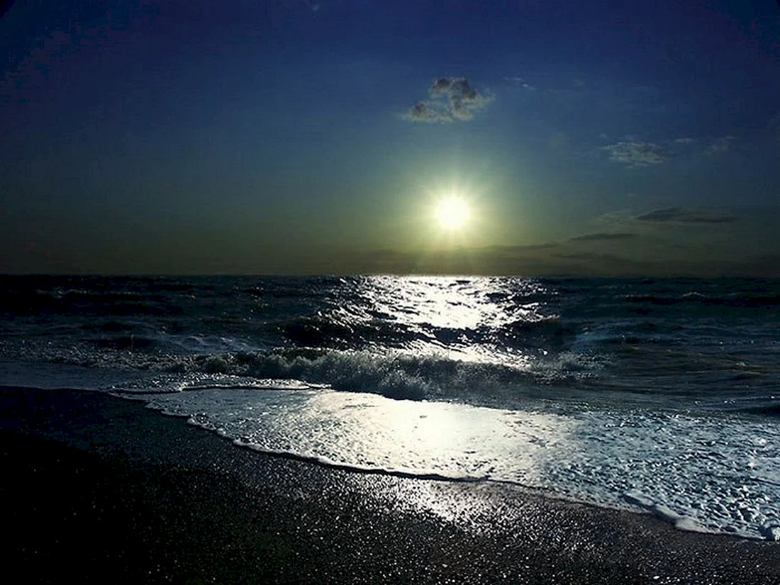 Ночное море