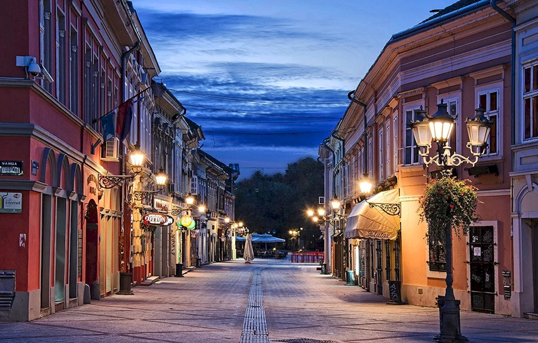 Нови сад Сербия улицы