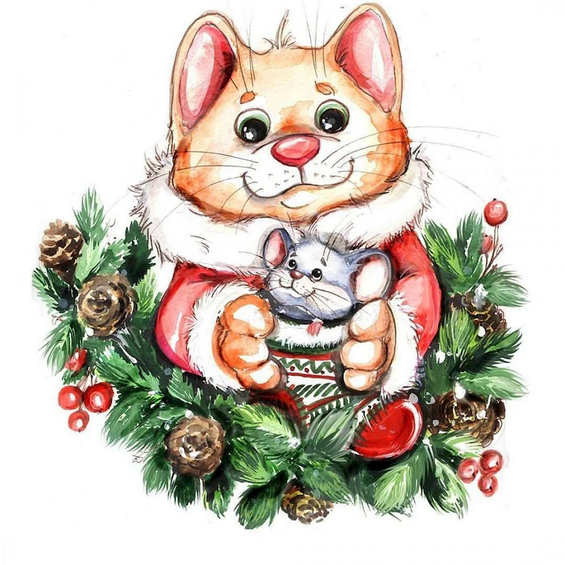 Новогодние рисунки