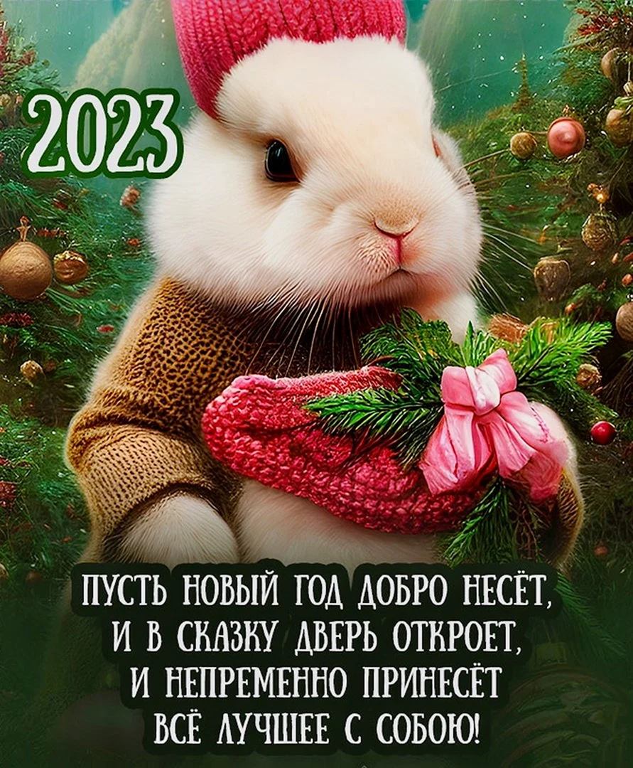 Новогодний кролик