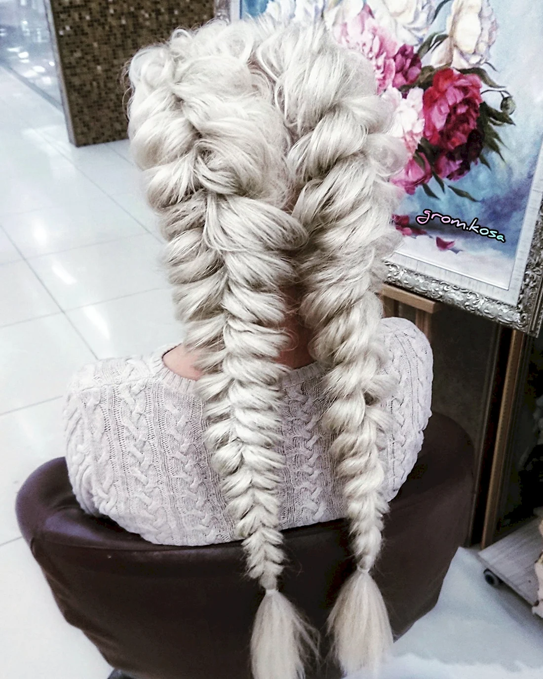 Объемные косы
