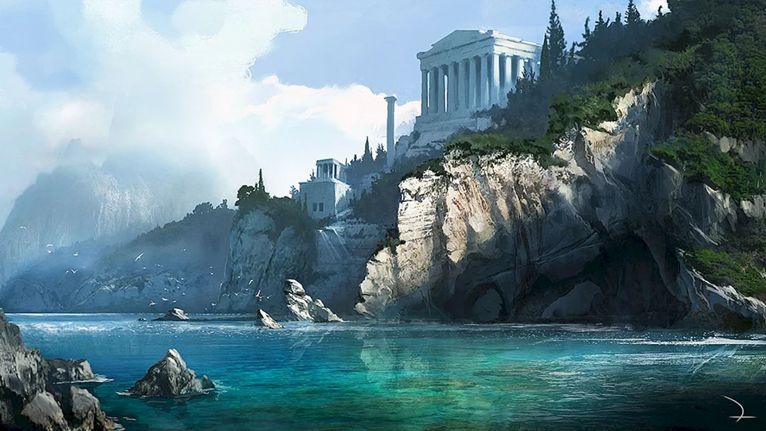 Олимп Греция античность Art
