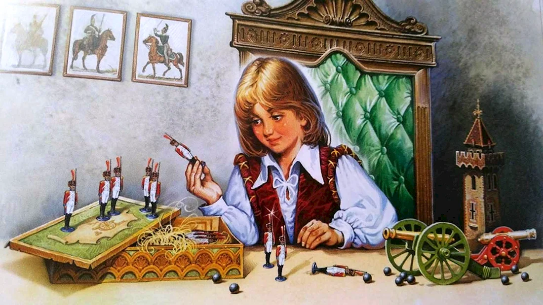 Оловянный солдатик Андерсен