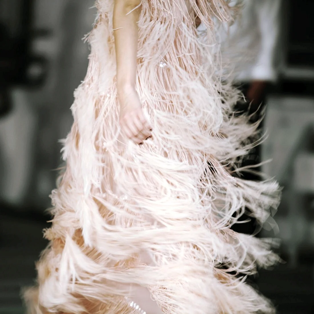 Oscar de la Renta перья