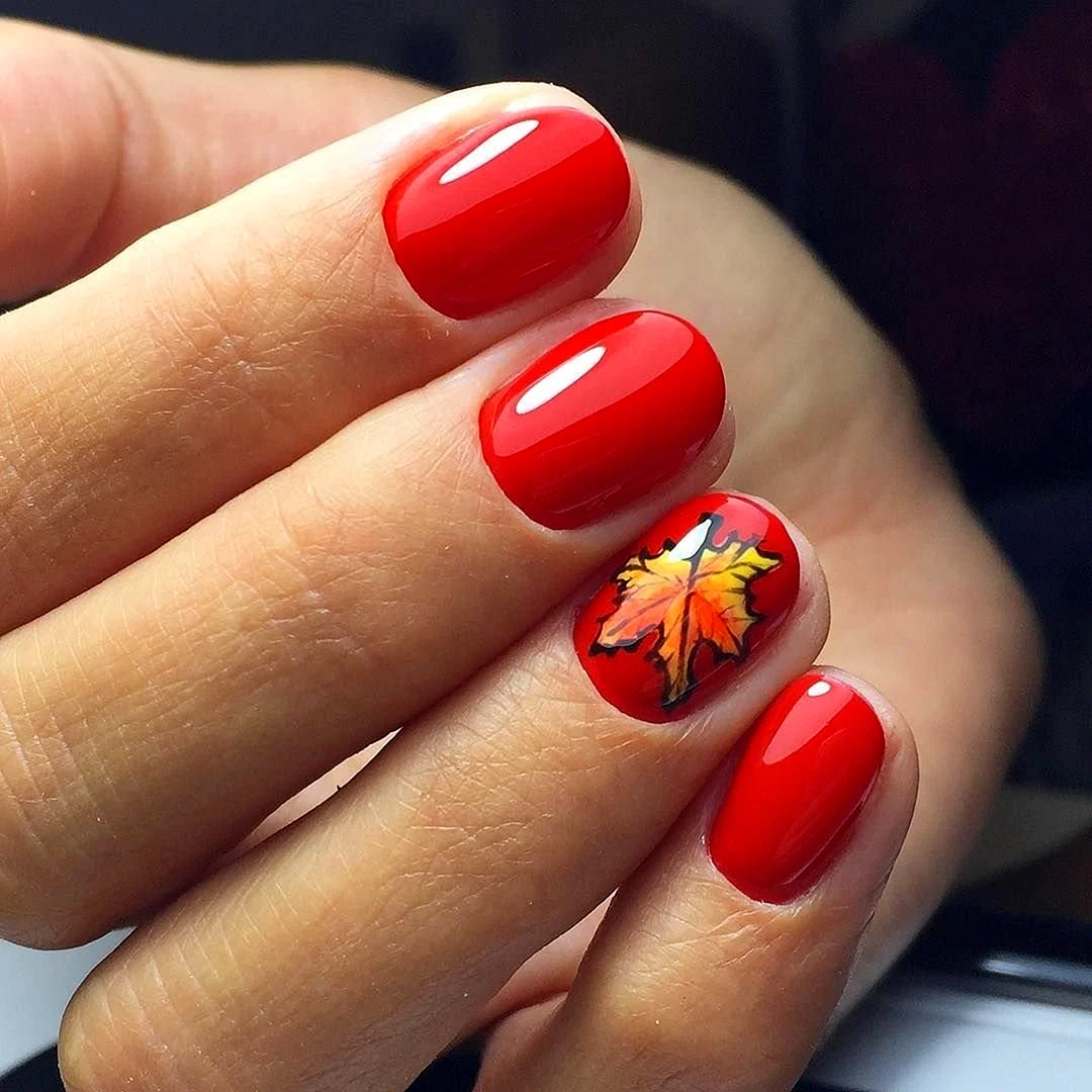 Осенний маникюр
