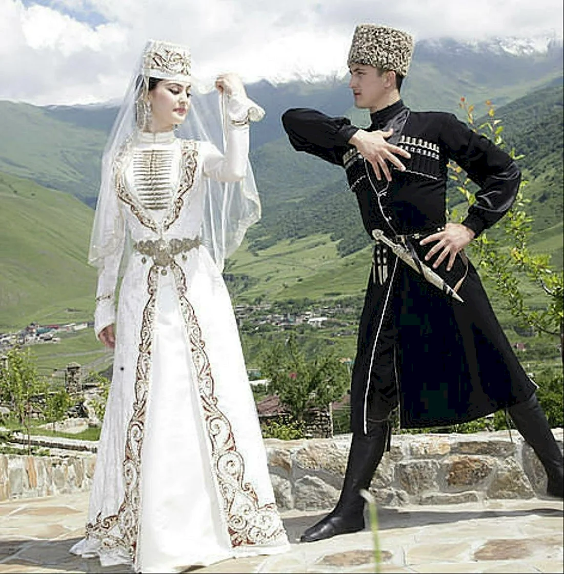 Осетинский костюм Изольда Гогичаева