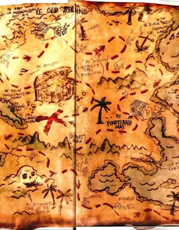 Остров сокровищ карта капитана Флинта