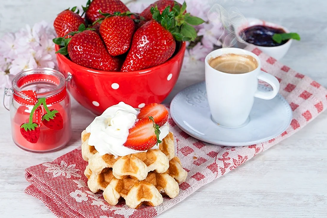 Открытки вкусного утра