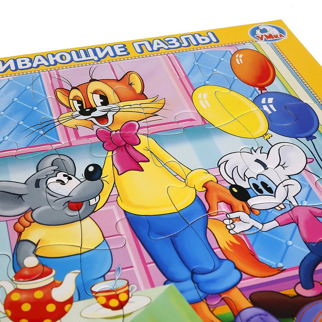 Пазл «кот Леопольд и мыши»