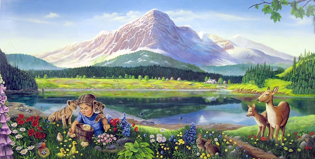 Пейзаж новый мир