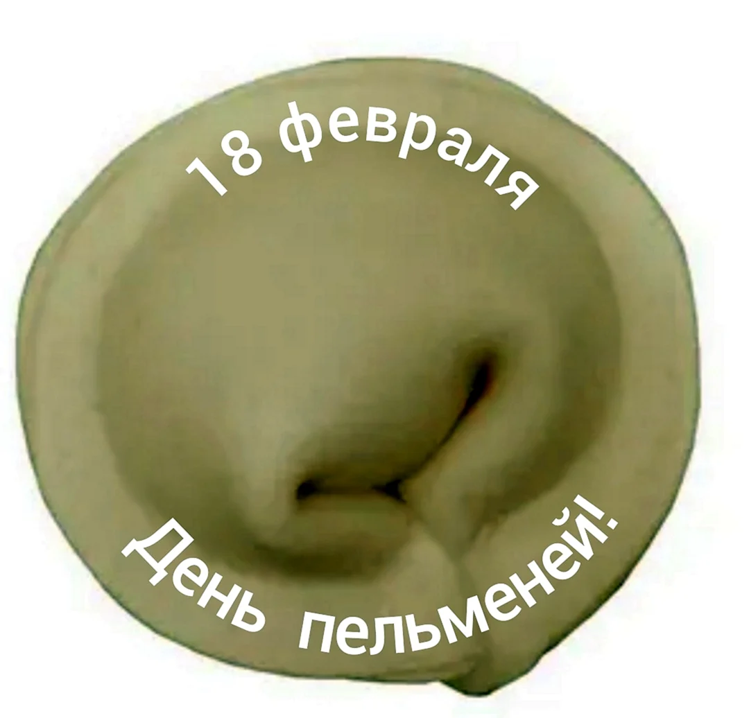 Пельмень один