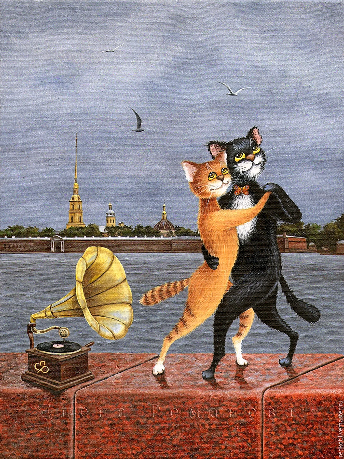 Петербургские коты Елены Романовой