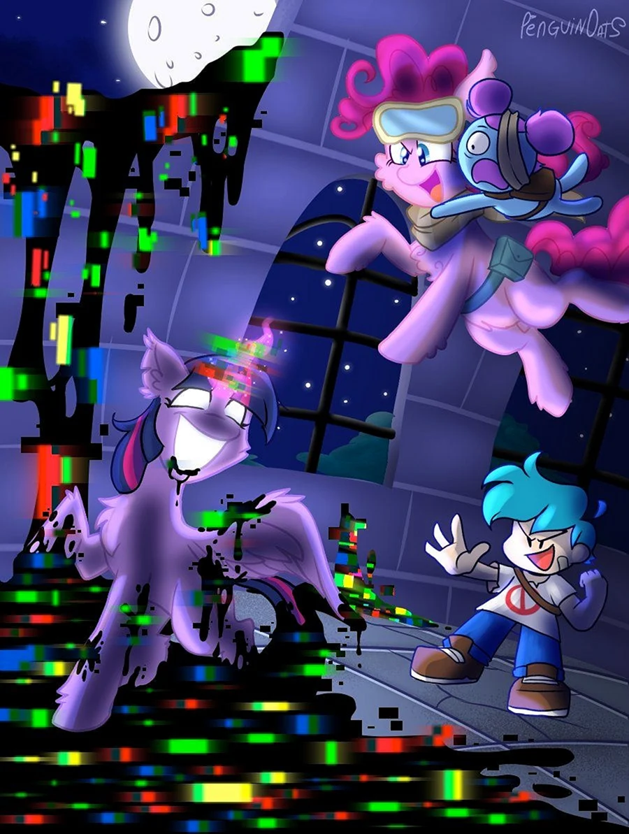 Пибби глитч MLP
