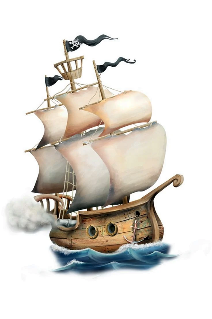 Пиратский корабль