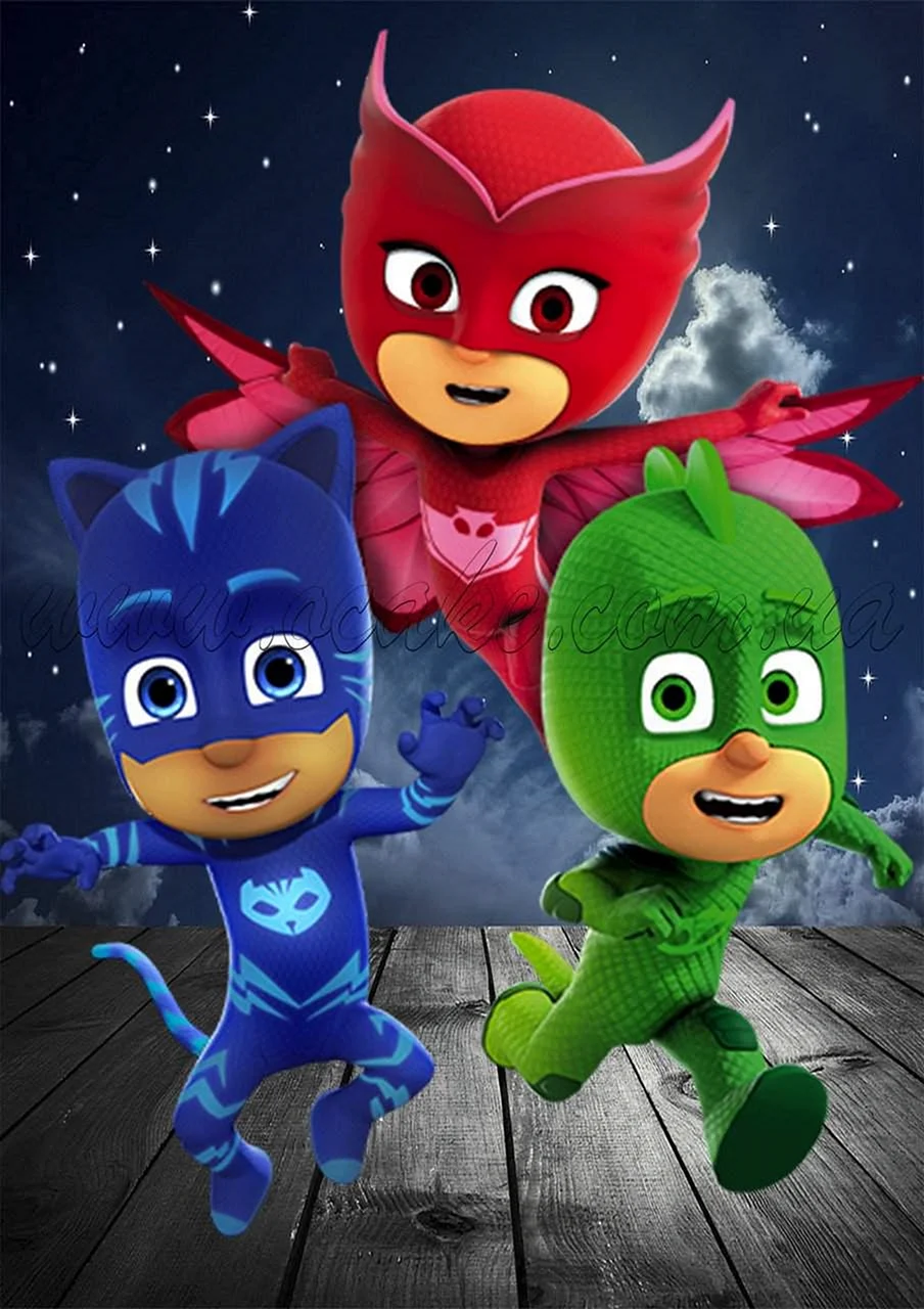 Pjmasks мультик герои