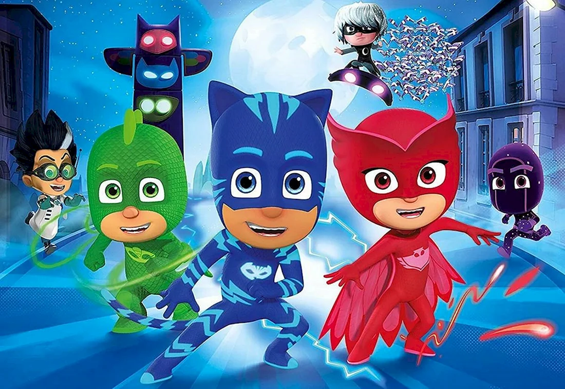 Pjmasks мультик герои