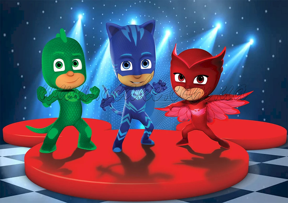 Pjmasks мультик герои