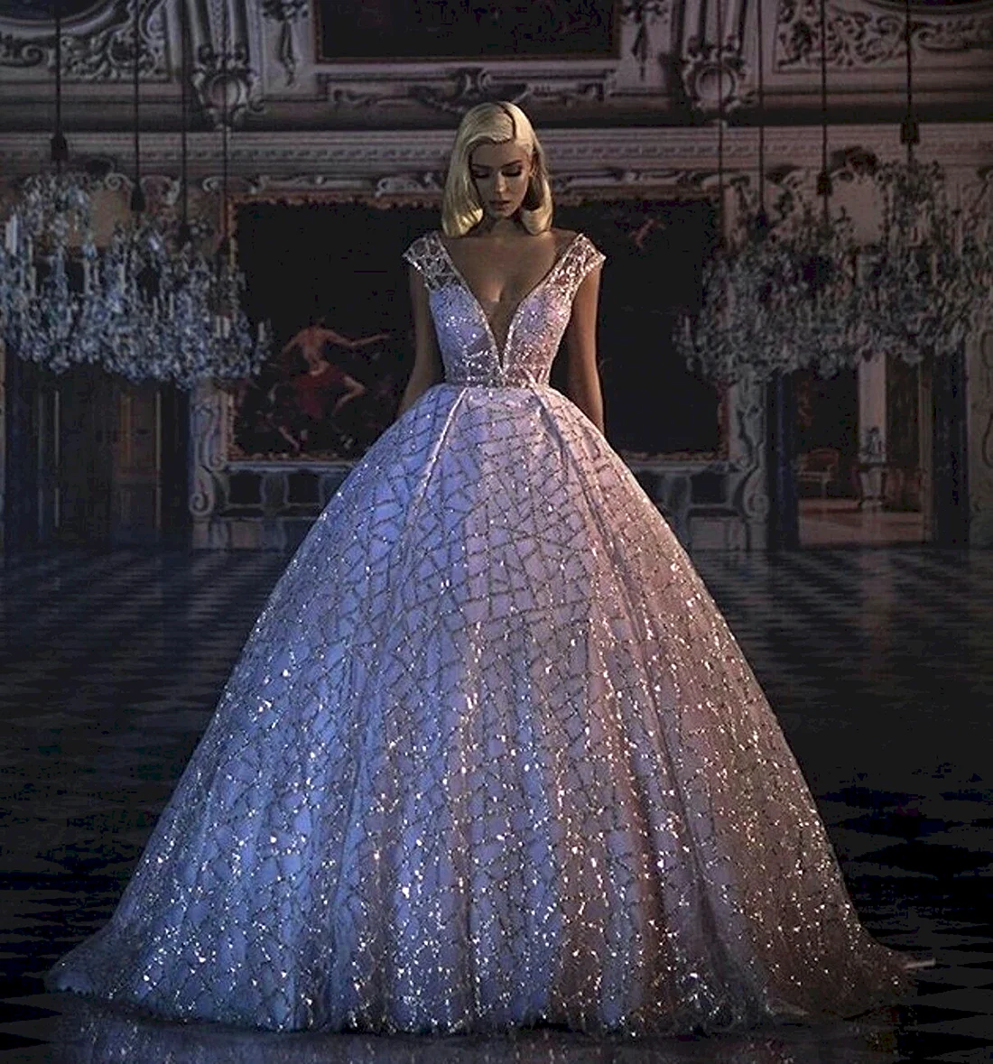 Платье вечерние Ball Gown
