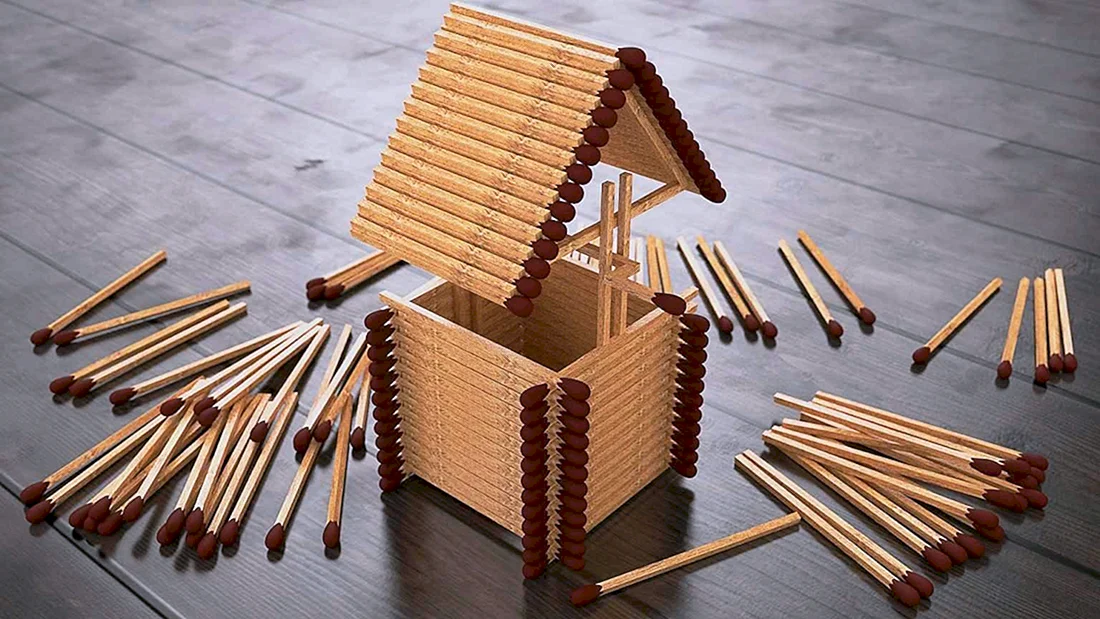 Поделки из спичек